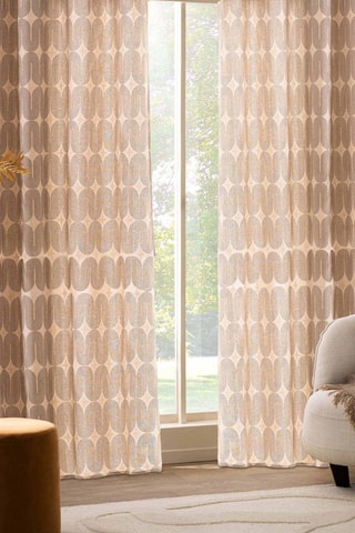 Tenda Ondine - Nero e crema - 140 x 240 cm