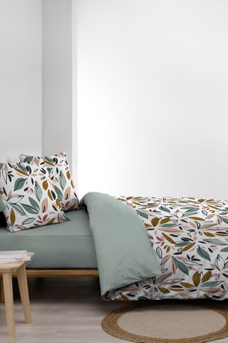 Parure de couette réversible Wilonie - Bleu