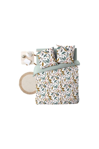 Parure de couette réversible Wilonie - Bleu