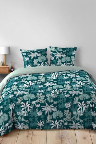 Parure copripiumino Scarlett - Verde smeraldo