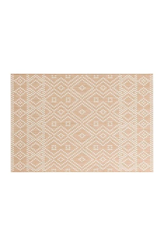 Tapis Tania - Beige et blanc
