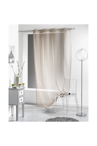 Tenda voile Lissea - Taupe - 140 x 240 cm