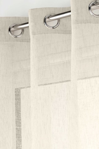 Tenda voile Carlin - Beige - 240 x 240 cm