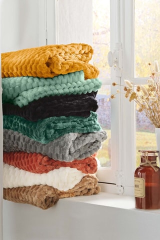 Plaid Mini Frosty - Cedro - 125 x 150 cm