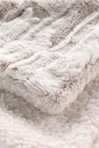 Plaid Lynx - Grigio chiaro - 125 x 150 cm