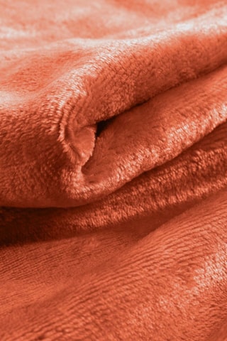 Plaid Flanou - Terracotta - 125 x 150 cm