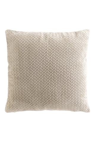 Cuscino Flanela - Beige - 45 x 45 cm 