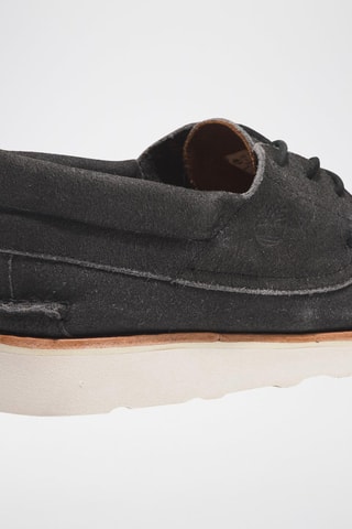 Mocassins en nubuck - Gris foncé