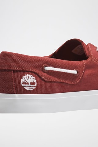 Chaussures bateau - Rouge