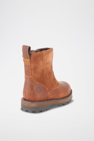 Boots en cuir - Marron