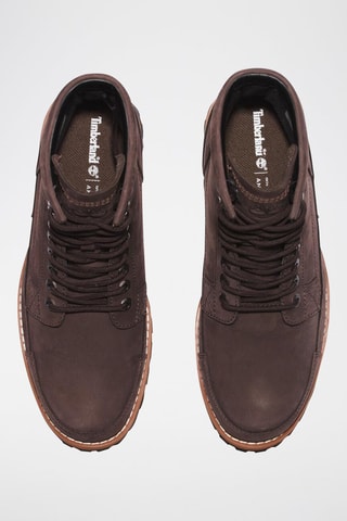 Boots en nubuck - Marron foncé