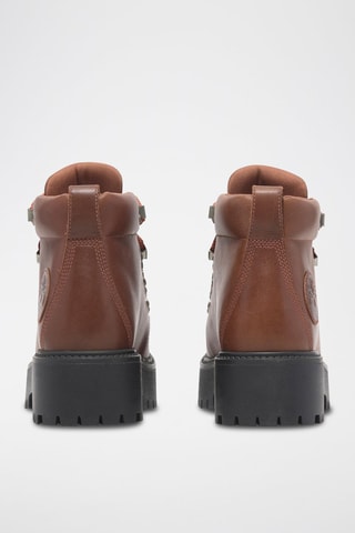 Bottines en cuir - Marron