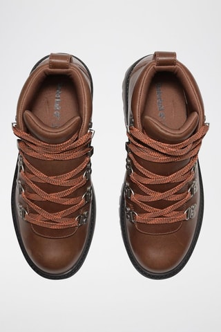 Bottines en cuir - Marron