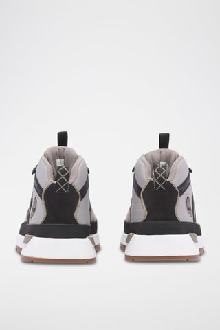 Baskets en cuir - Gris foncé