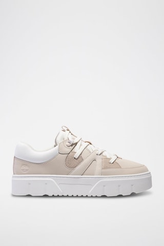 Baskets en nubuck - Blanc