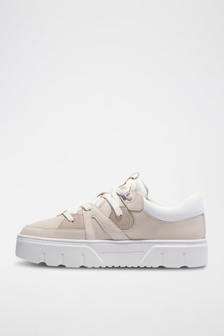 Baskets en nubuck - Blanc