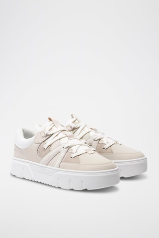 Baskets en nubuck - Blanc