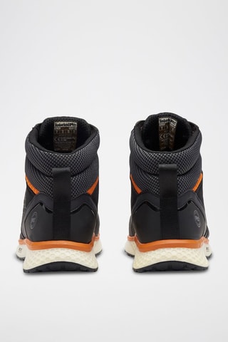 Baskets montantes en cuir - Noir