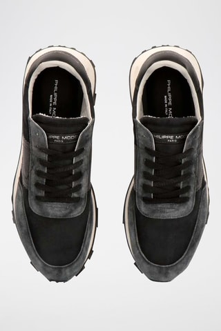 Baskets en cuir - Noir