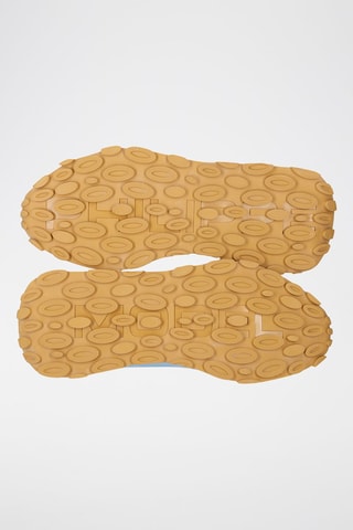 Baskets en cuir de veau nubuck Tour - Ciel