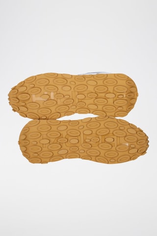 Baskets en cuir de veau nubuck Tropez - Gris