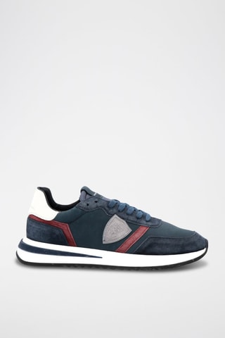 Baskets en nubuck Tropez 2.1 - Bleu marine