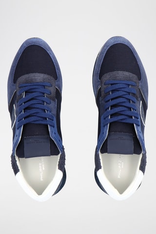Baskets en cuir TRPX - Bleu
