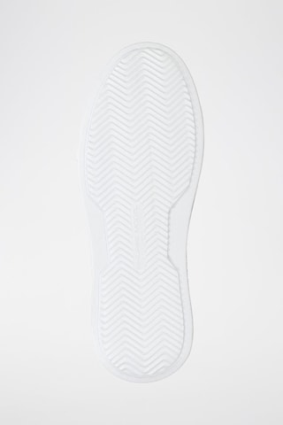 Baskets en cuir de veau Temple - Bleu marine