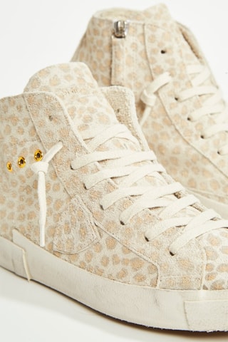 Baskets montantes en cuir PRSX - Blanc