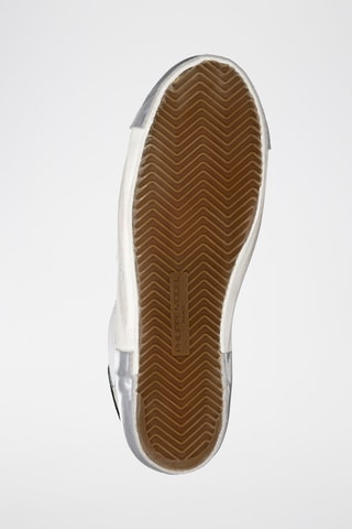 Baskets en cuir de veau Prsx - Blanc