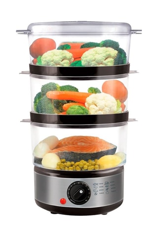 Cozedor a vapor 3 x 2 l