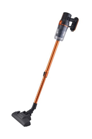 Aspirador Vassoura com fio 2 em 1 - Laranja e preto