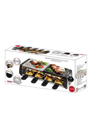 Aparelho para raclette - grelhador 8 pessoas