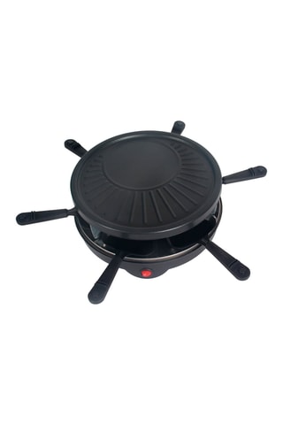 Aparelho para raclette - grelhador - máquina de crepes 6 pessoas