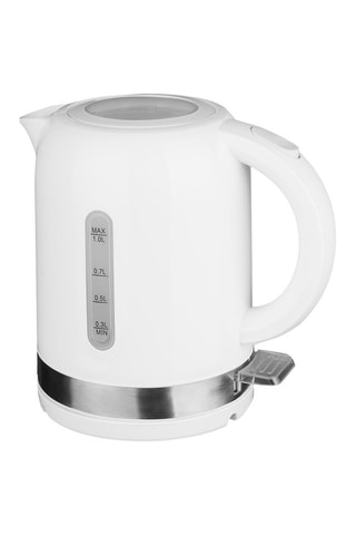 Chaleira elétrica sem fio de aço inoxidável - 1 l