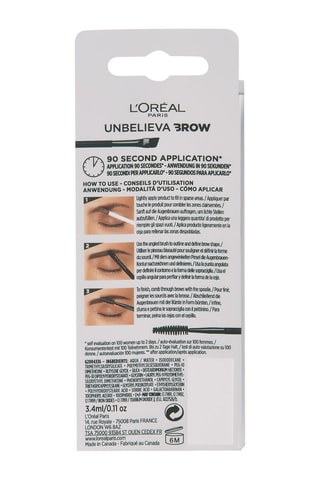 Wenkbrauwgel Unbelieva Brow - 108 Dark Brunette - 1,4 ml