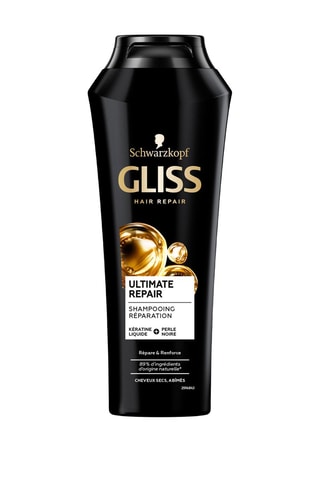 3 x Shampoing Ultimate Repair Gliss - Cheveux secs et abimés - 250 ml