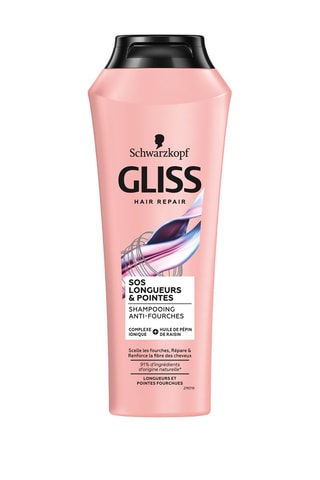 3 x Shampoing Gliss - SOS Longueurs Pointes - 250 ml