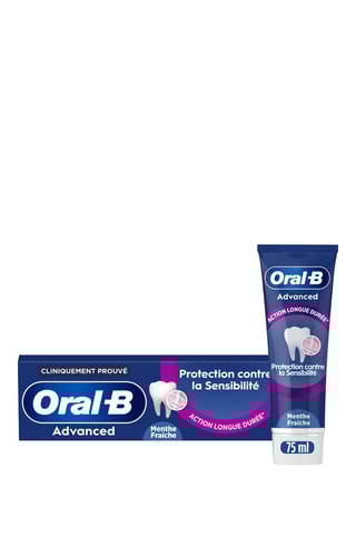 3 x Dentifrice Oral-B Advanced Protection Sensibilité - Menthe Fraîche - 75 ml