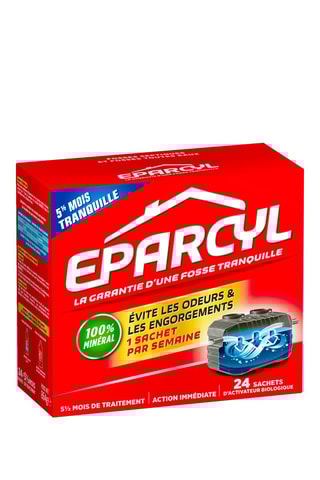 3 x 24 sachets d'activateur biologique Eparcyl