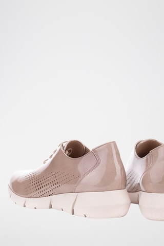 Leren Derby’s - Taupe