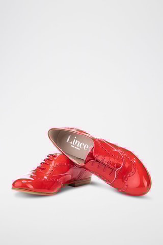 Leren Derby’s - Rood