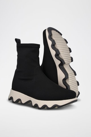 Ténis-meias Ola Beig - Preto