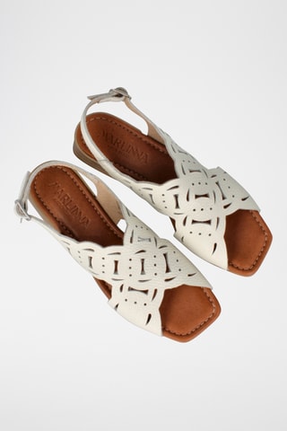 Leren Sandalen - Wit