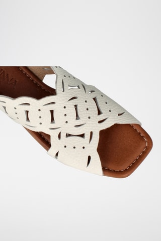 Leren Sandalen - Wit