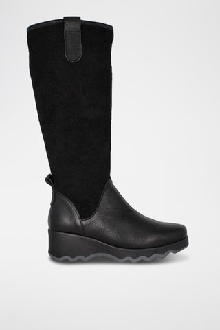Bottes en cuir - Noir