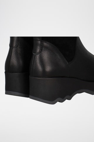 Bottes en cuir - Noir