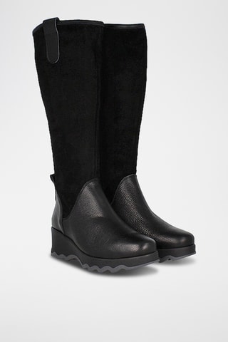 Bottes en cuir - Noir