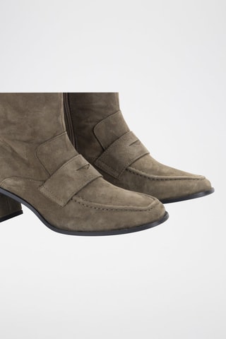 Bottes en nubuck Elina - Kaki
