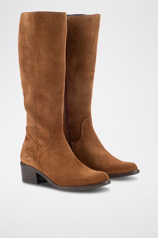 Bottes en nubuck Serraje - Marron